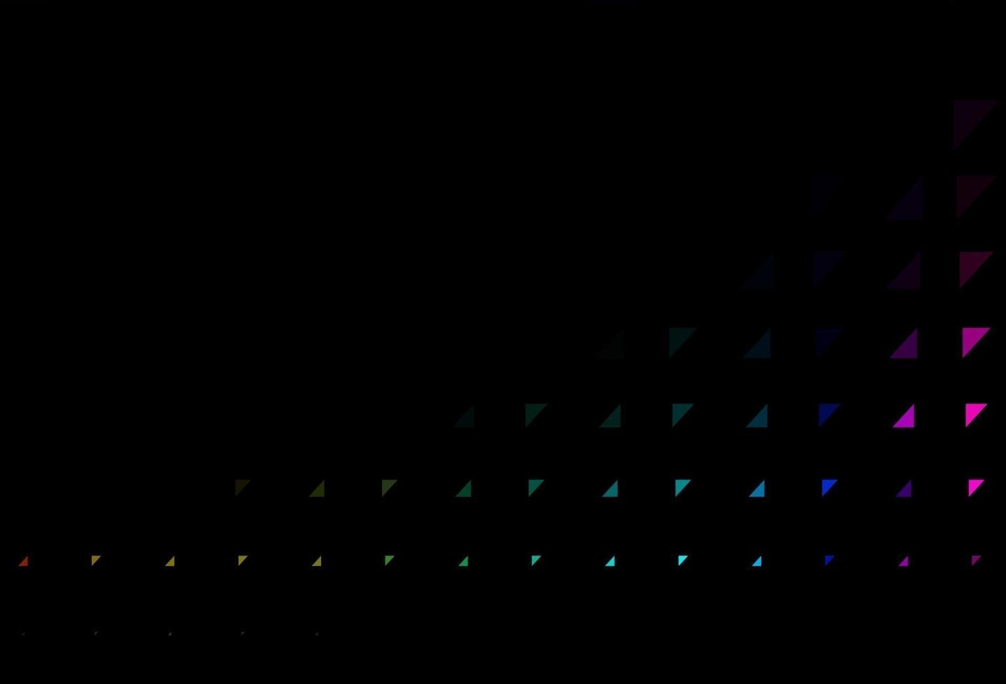 Dark Multicolor, Rainbow vector pattern with spheres.
