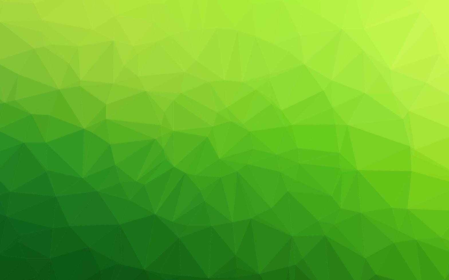 Light Green vector abstract mosaic backdrop.