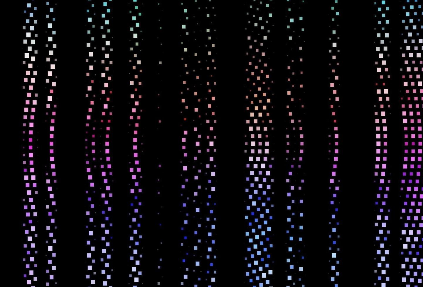 Dark Multicolor, Rainbow vector pattern in square style.