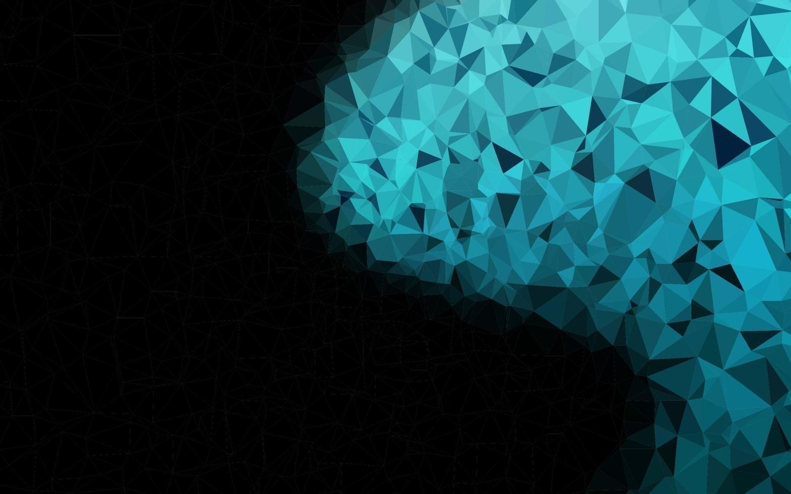 Light BLUE vector blurry triangle texture.