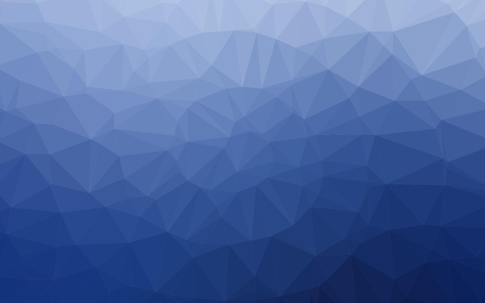 Light BLUE vector shining triangular background.