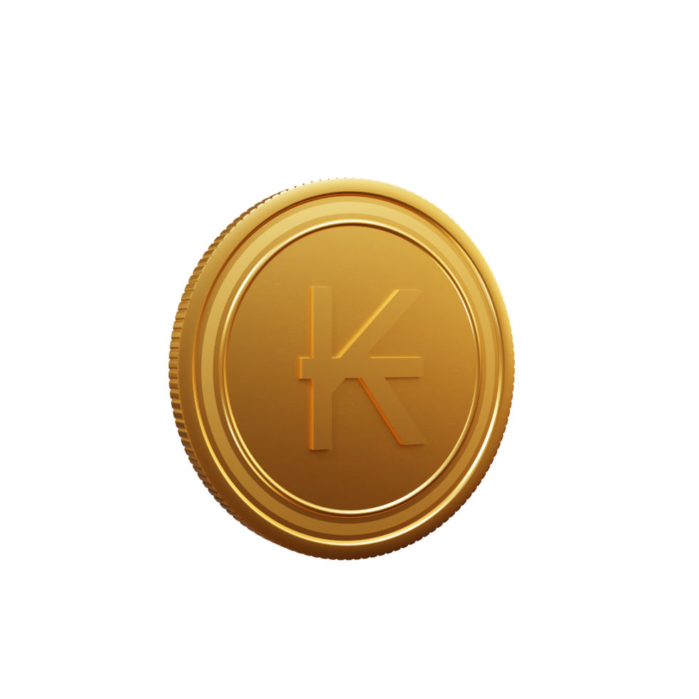 valuta symbool lao kip 3d illustratie png