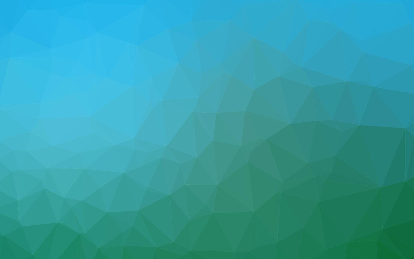 Light Blue, Green vector polygonal pattern.