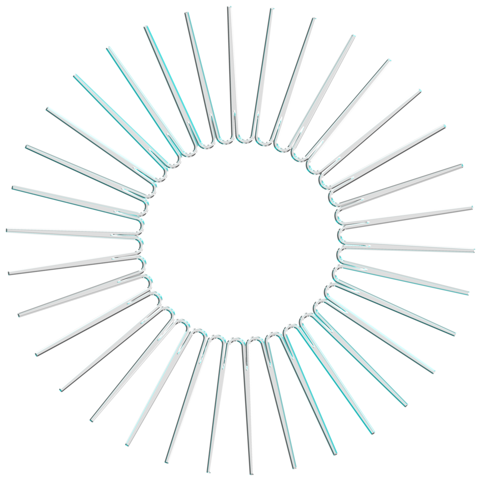 forma olografico con metallo effetto . impostato di etnico stella, telaio, griglia ,cerchio, circolare, realistico 3d rendere. astratto forme collezione è un' trend miscela di geometrico forme png