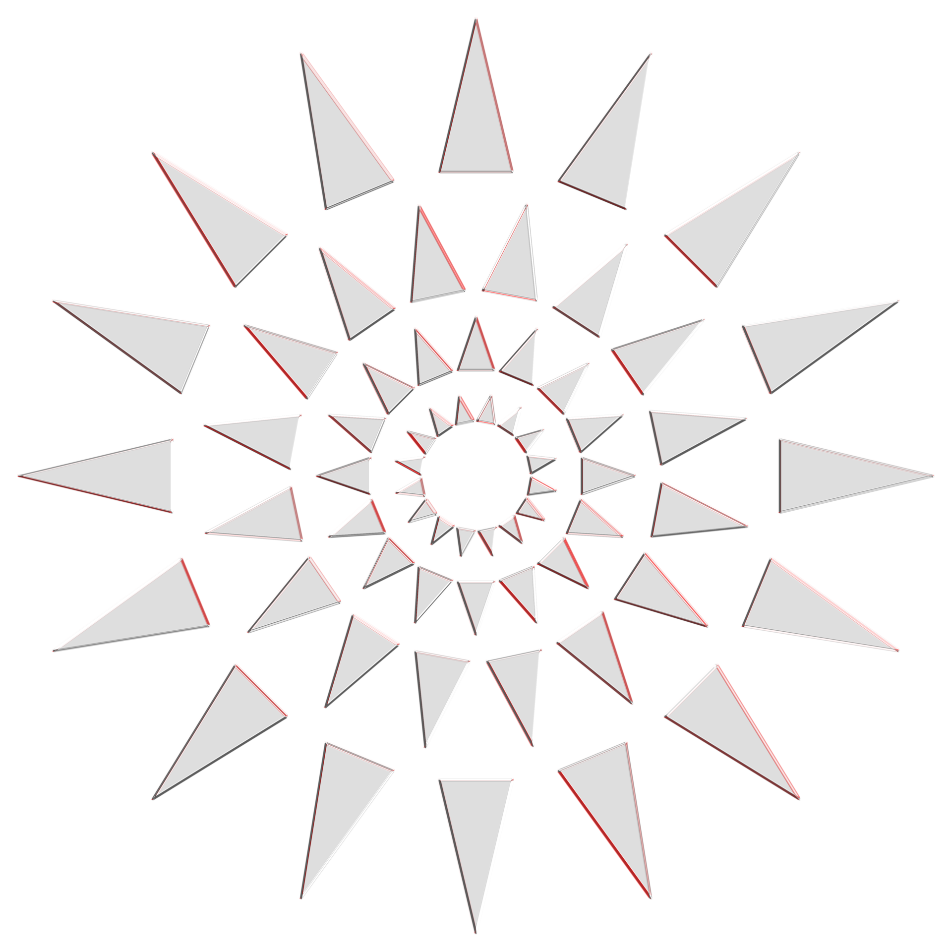 Geometric shape with chrome effect. Minimal star shapes. Set of ethnic