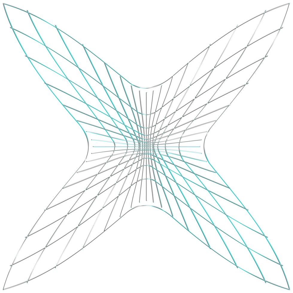 forme holographique avec effet métal . ensemble d'étoiles ethniques, cadre, grille, cercle, rendu 3d circulaire et réaliste. la collection de formes abstraites est un mélange tendance de formes géométriques png