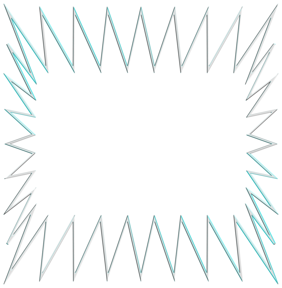 Shape holographic with metal effect . Set of ethnic star, frame, grid