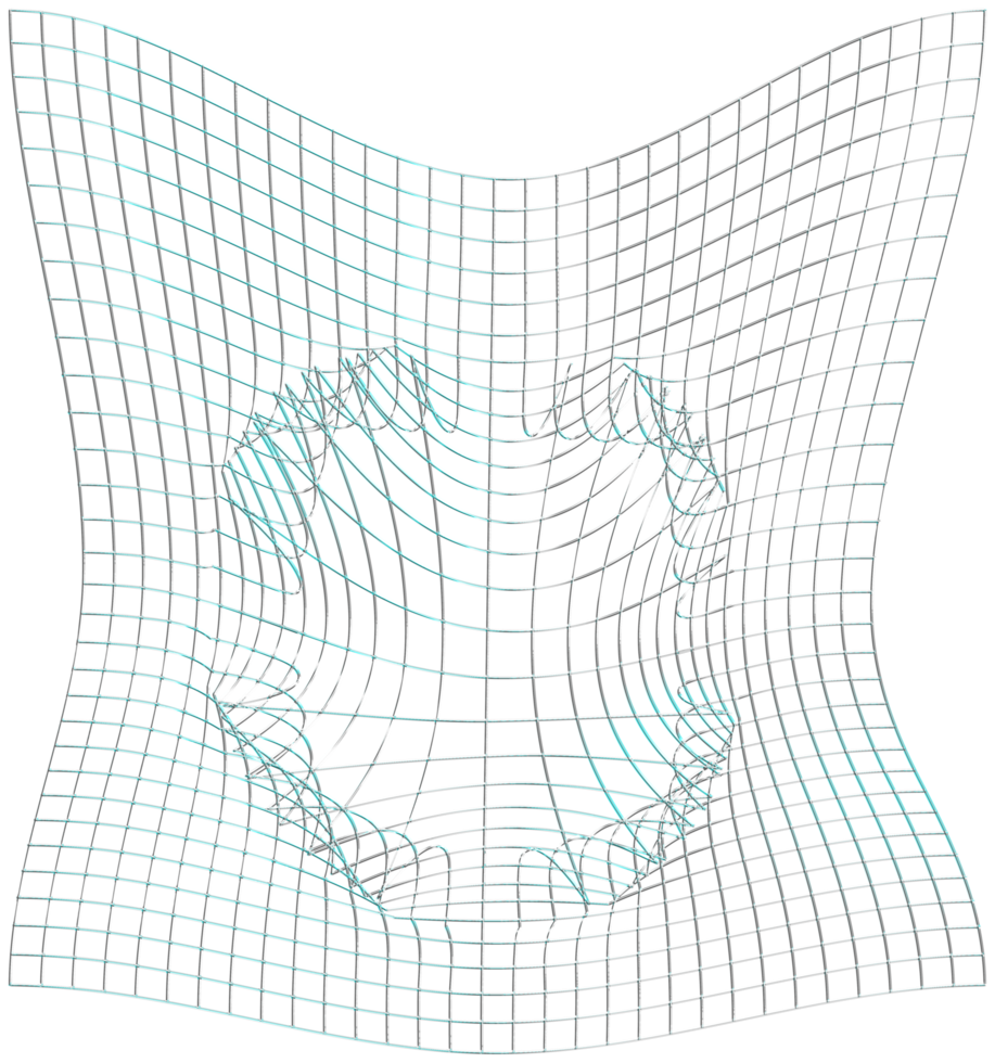 forma holográfica com efeito metal. conjunto de estrela étnica, moldura, grade, círculo, renderização 3d circular, realista. coleção de formas abstratas é uma mistura de tendências de formas geométricas png