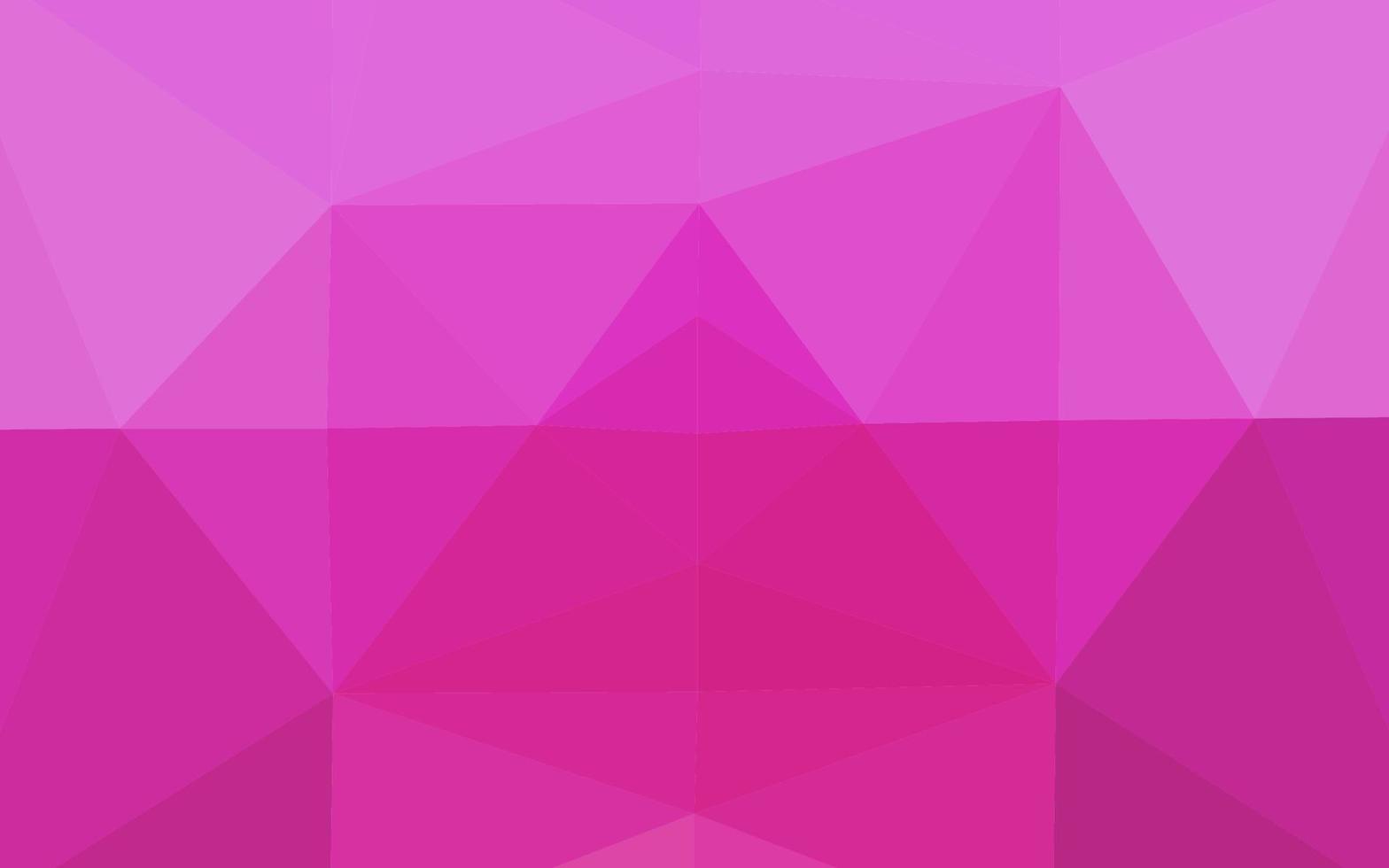 vector de color rosa claro brillante patrón triangular.