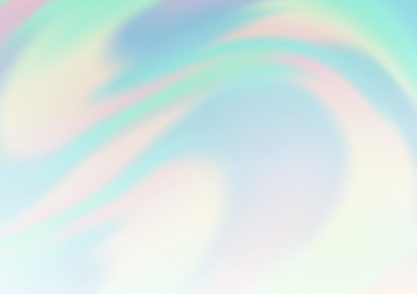 Light BLUE vector template with bent ribbons.
