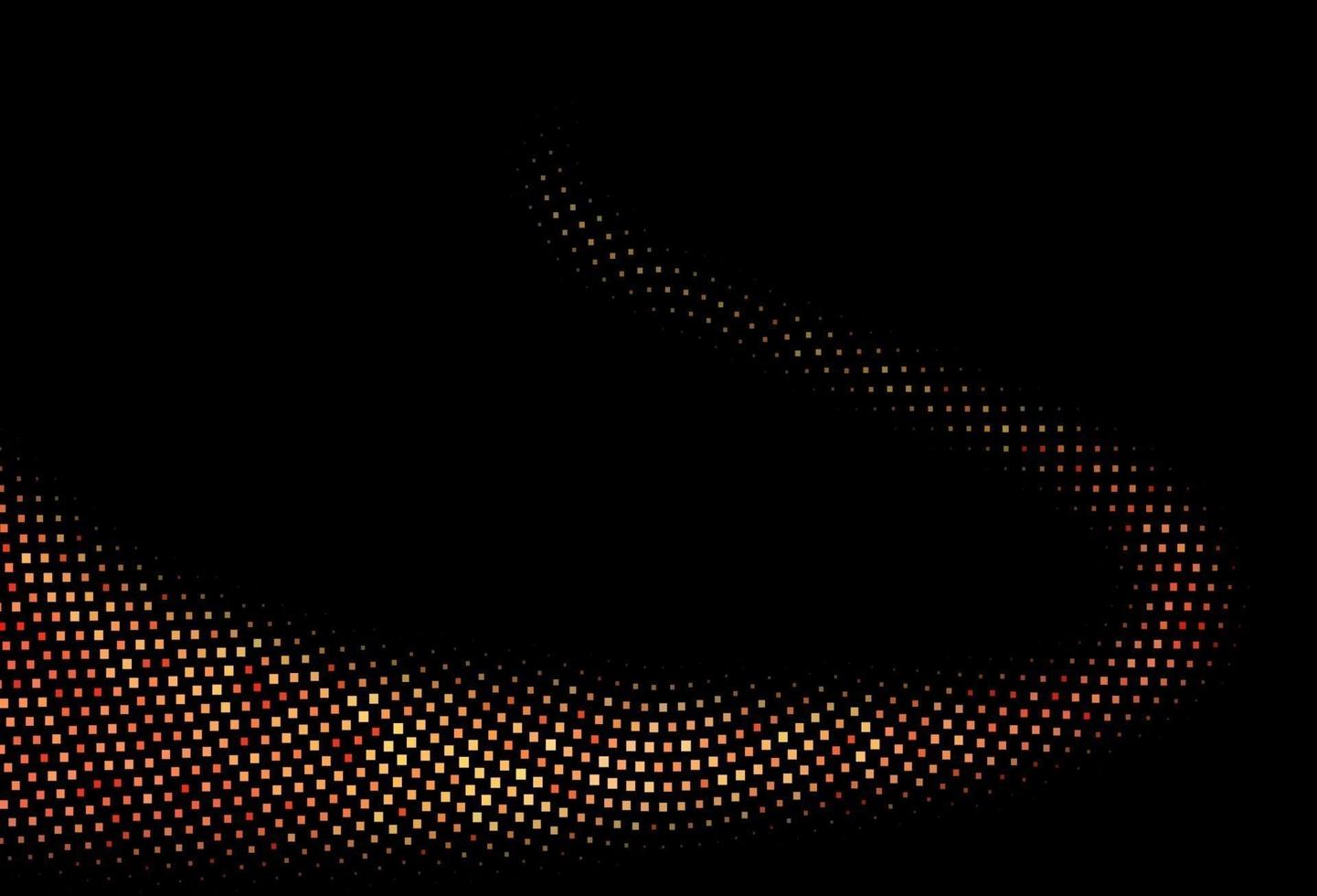 Dark Orange vector backdrop with rectangles, squares.