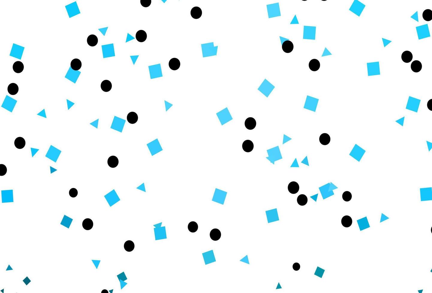 Light BLUE vector backdrop with lines, circles, rhombus.