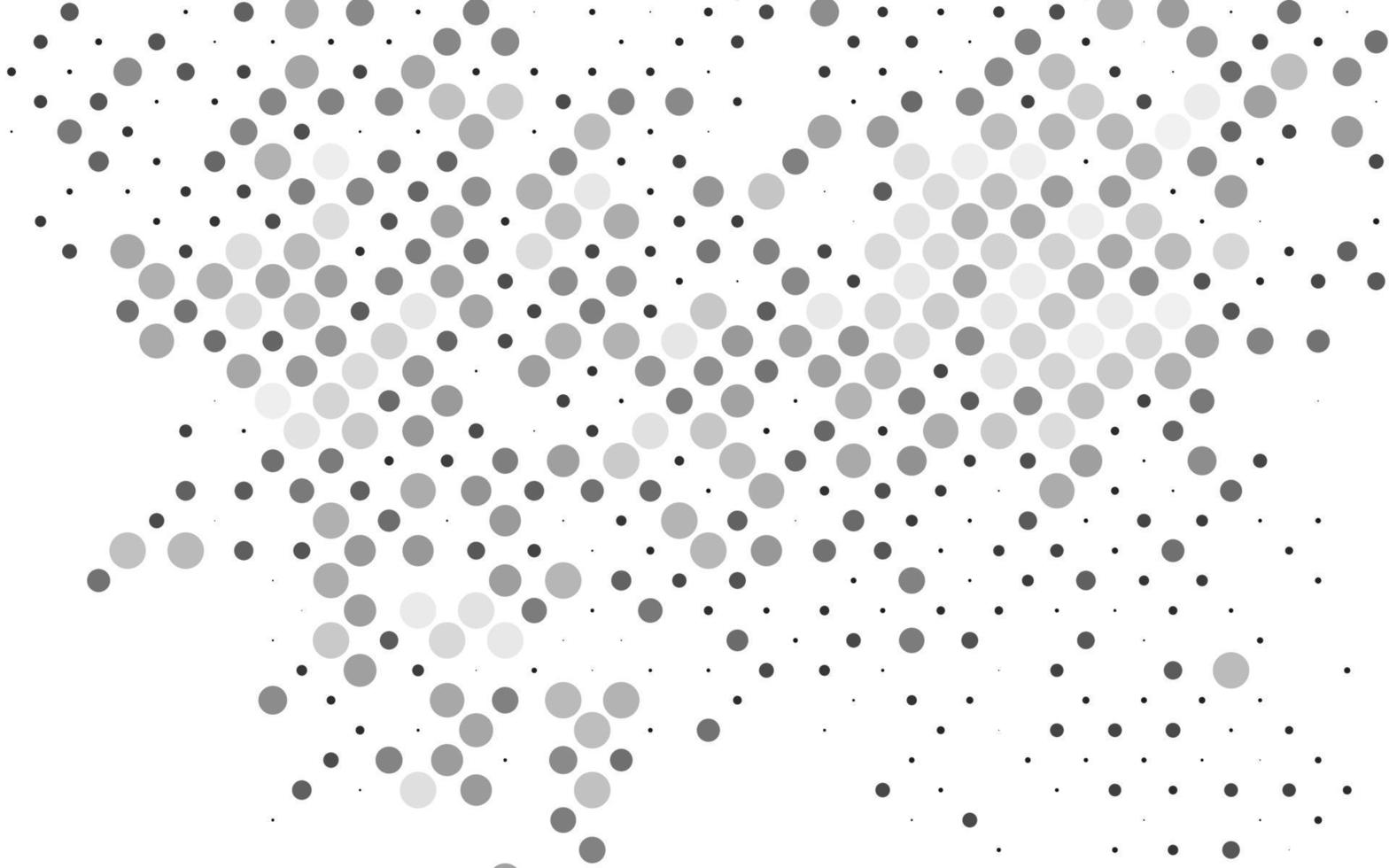 Light Silver, Gray vector template with circles.