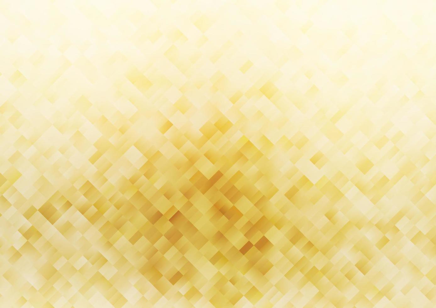 Light Yellow, Orange vector cover in polygonal style.