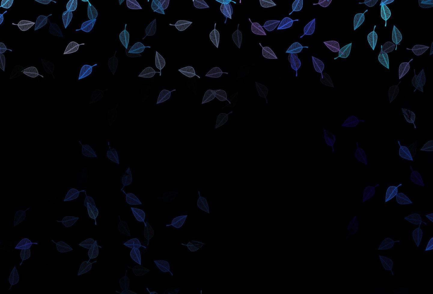 plantilla de dibujo vectorial de arco iris multicolor oscuro. vector