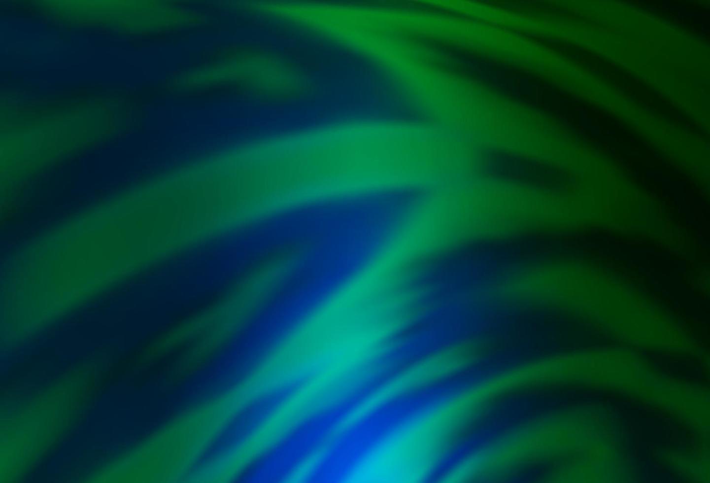 Fondo borroso abstracto del vector azul oscuro, verde.