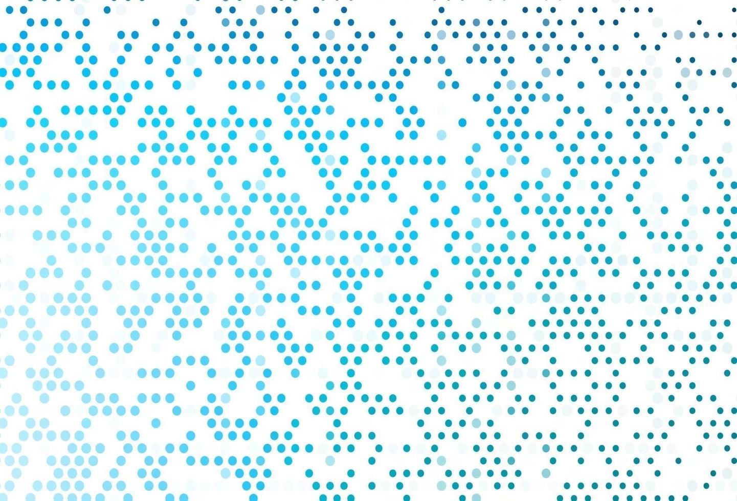 Light BLUE vector background with bubbles.