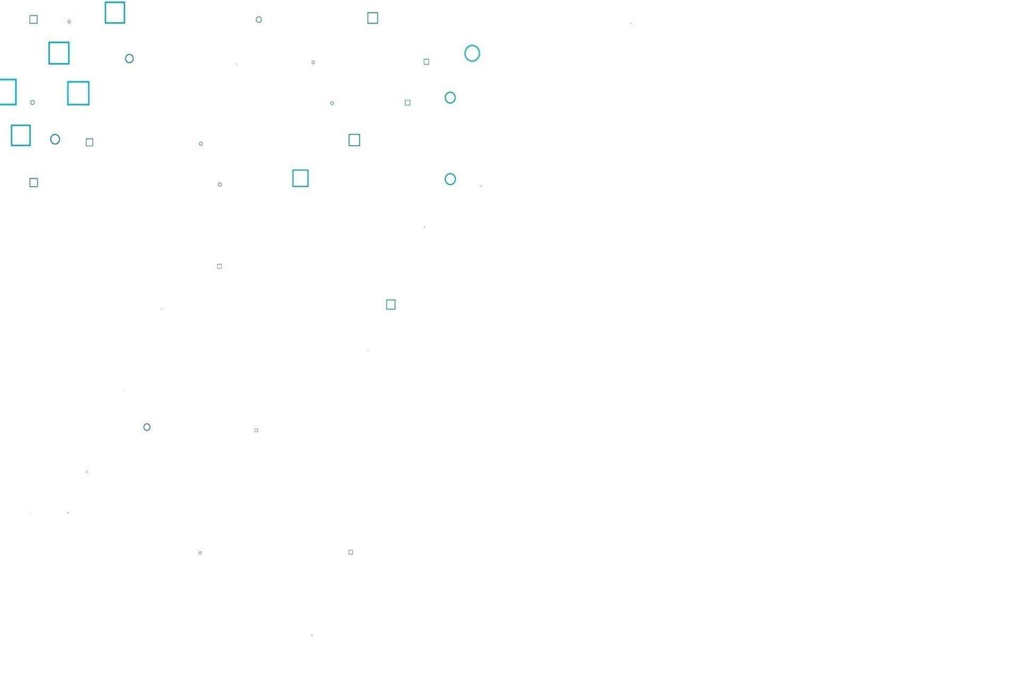 Light Blue, Green vector cover with circles, cubes.