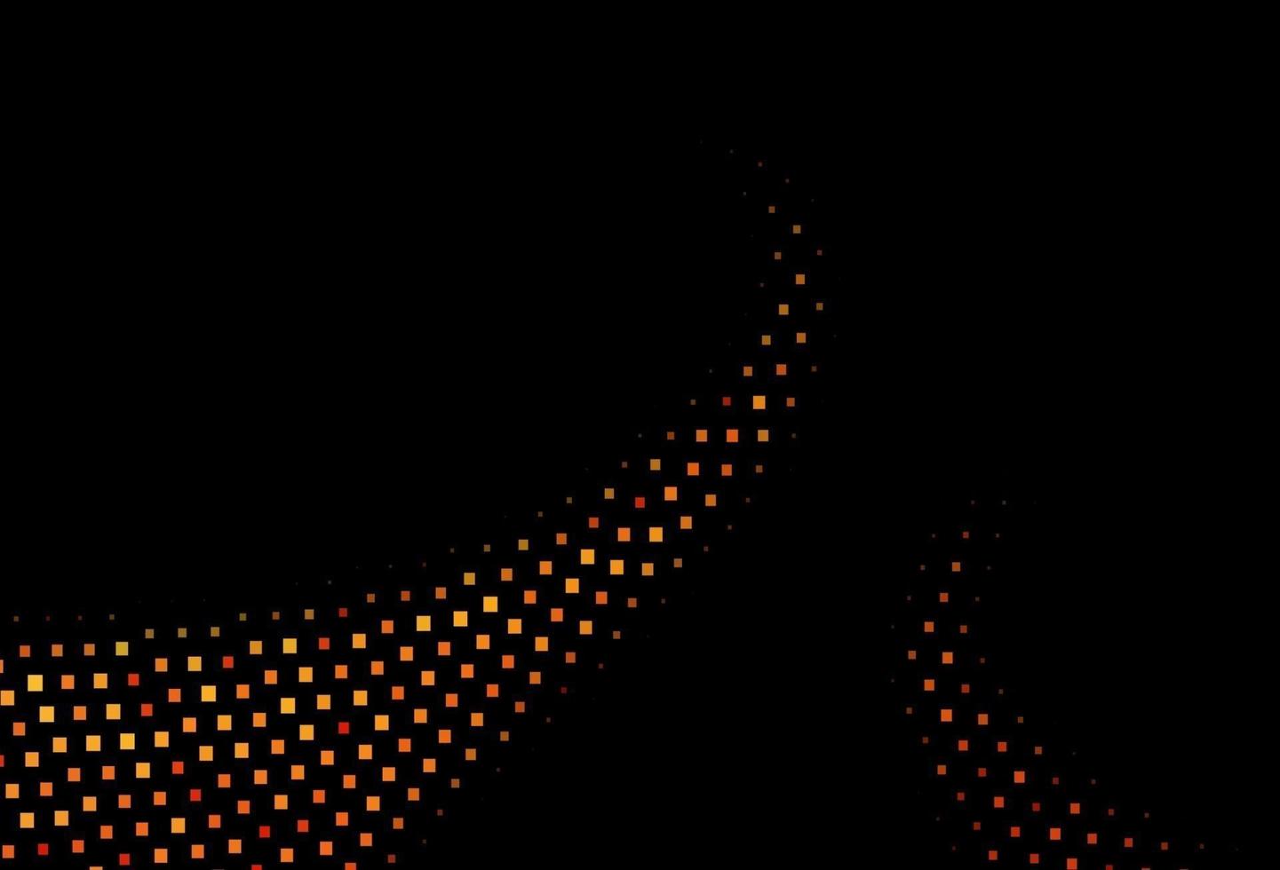 Dark Orange vector backdrop with rectangles, squares.