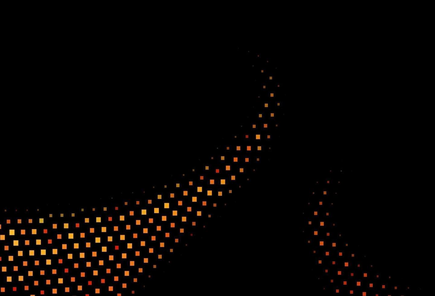 fondo de vector naranja oscuro con rectángulos, cuadrados.