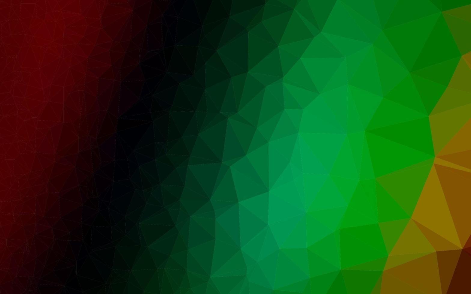 Dark Multicolor, Rainbow vector abstract mosaic background.