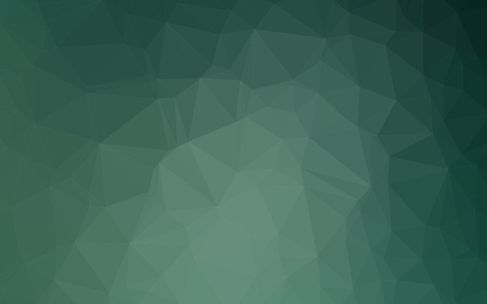 Dark Blue, Green vector abstract mosaic background.