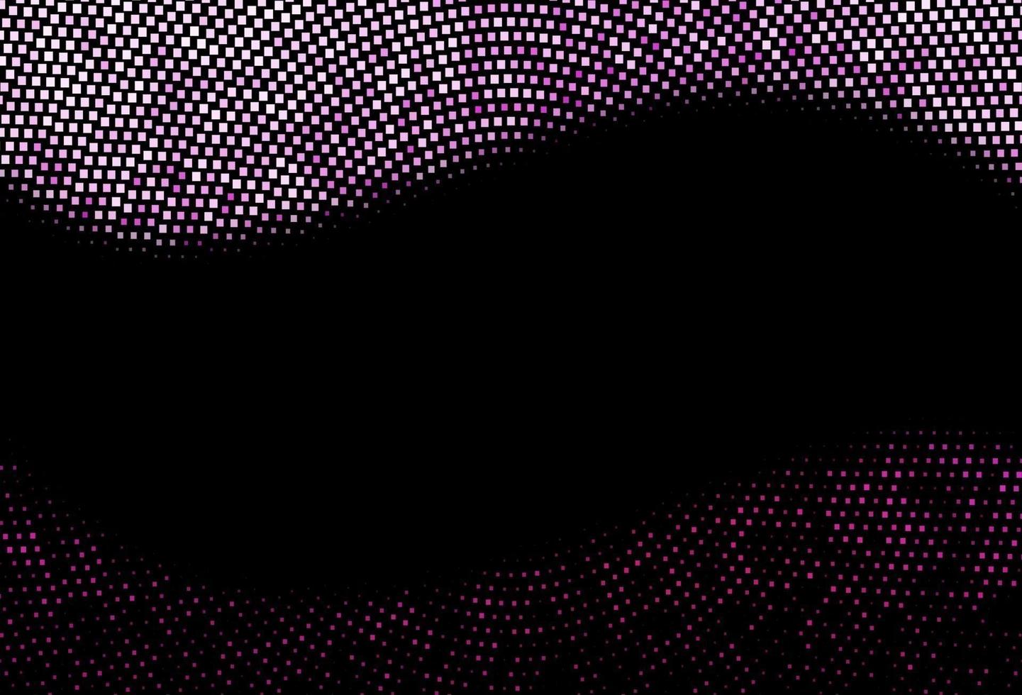 Dark Pink vector template with crystals, rectangles.