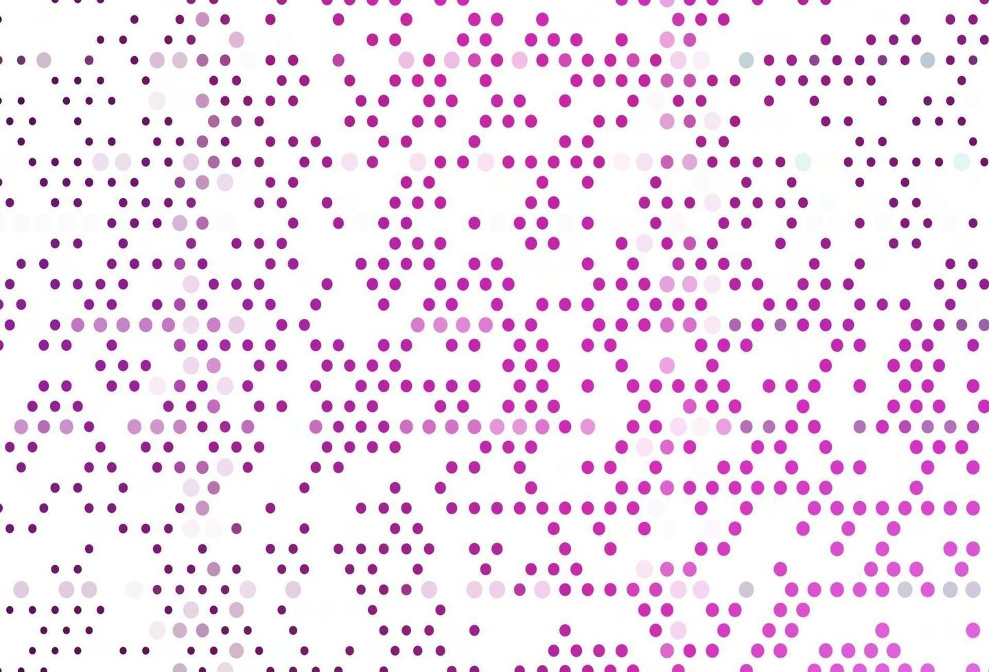 Light Pink vector pattern with spheres.