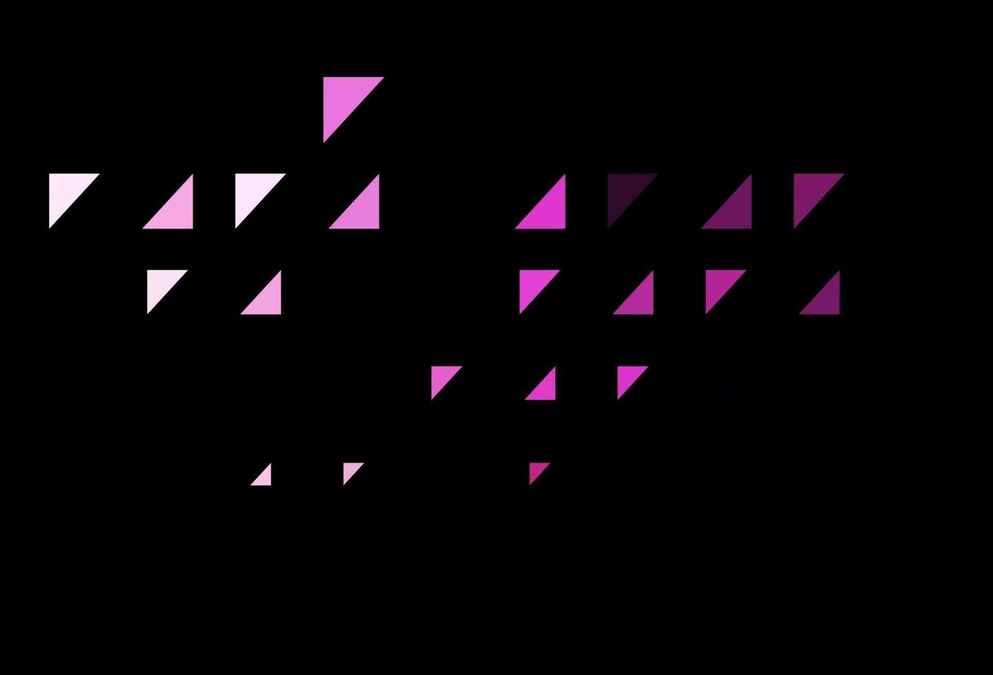 Telón de fondo de vector rosa oscuro con puntos.