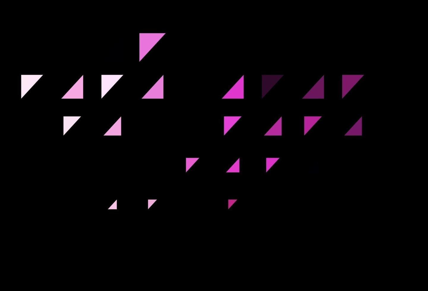 Dark Pink vector backdrop with dots.