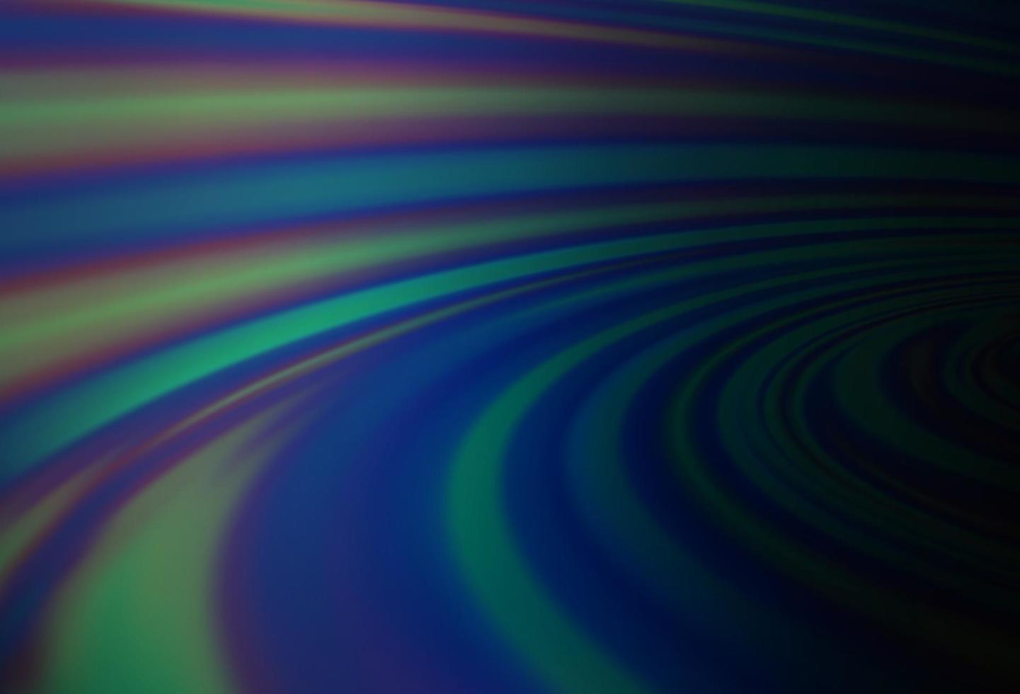 Dark BLUE vector template with bent lines.