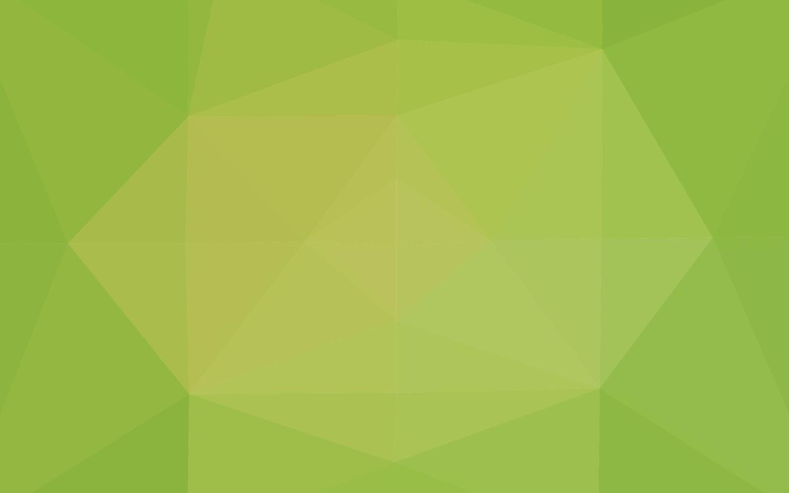 Light Green, Yellow vector low poly cover.