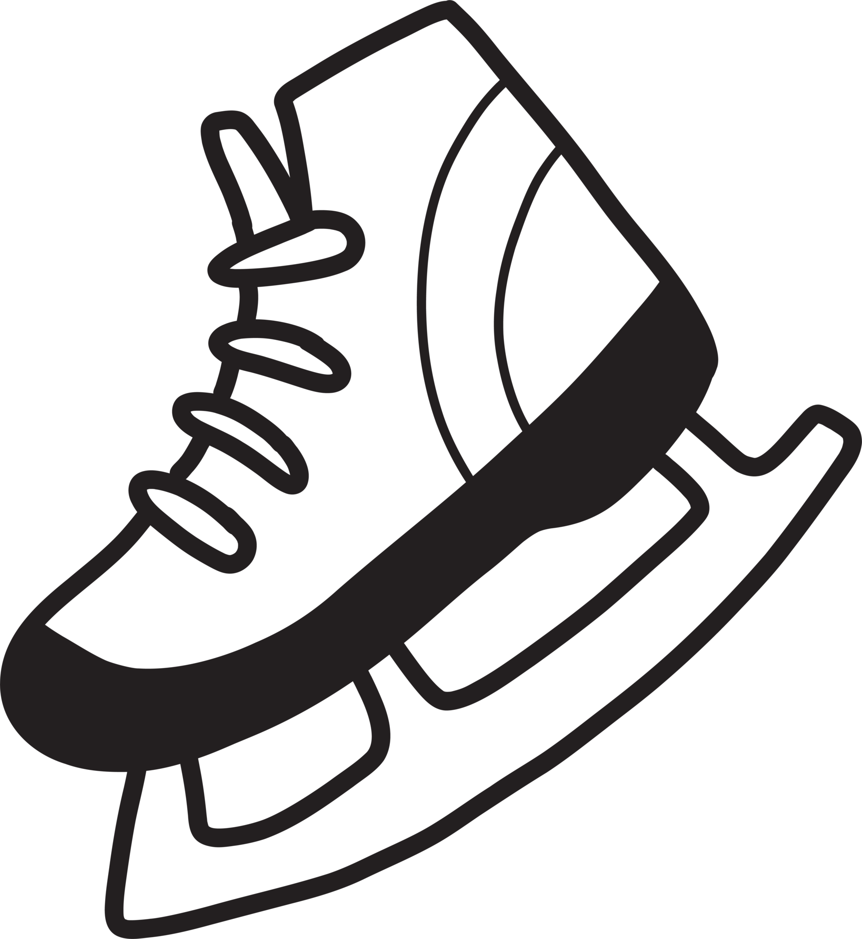 Hand Drawn ice skates illustration 12231022 PNG