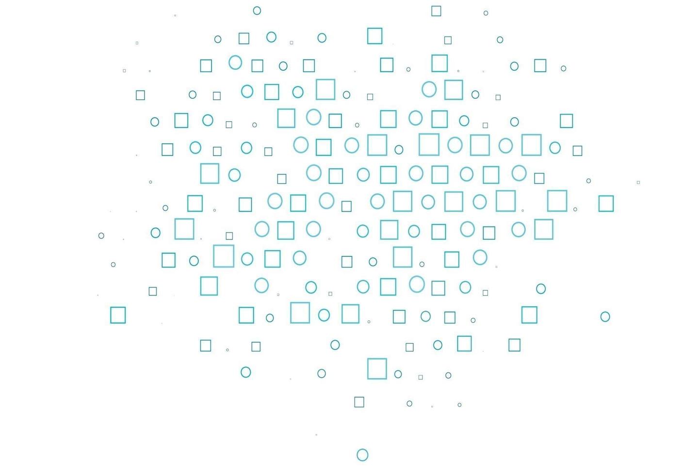 Light Blue, Green vector template with spots, rectangles.