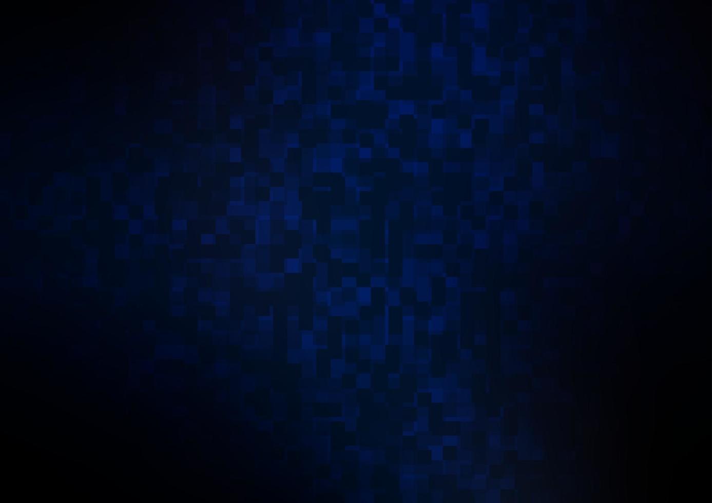 Dark BLUE vector backdrop with rectangles, squares.