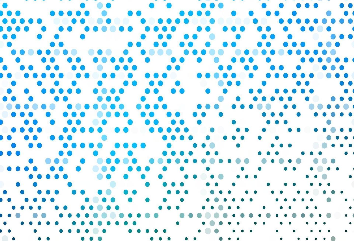 Light BLUE vector cover with spots.