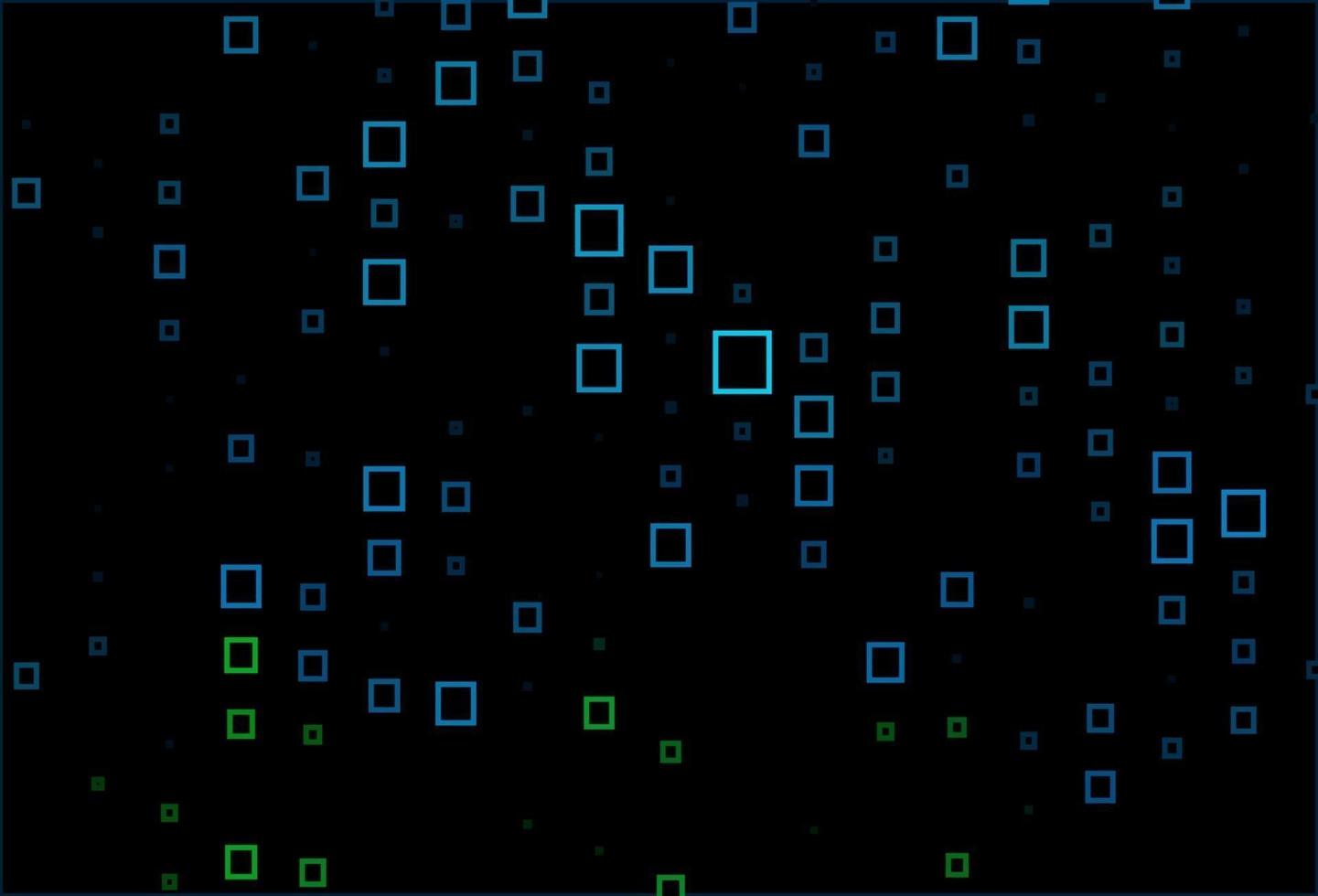 Dark Blue, Green vector texture in rectangular style.