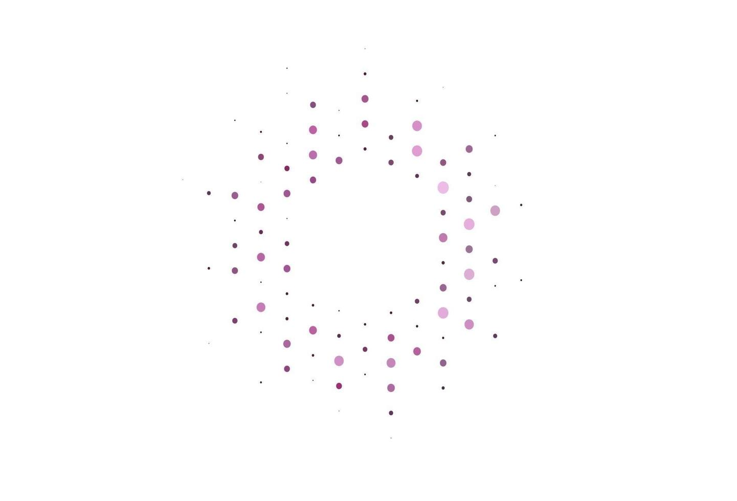 textura de vector rosa claro, azul con discos.