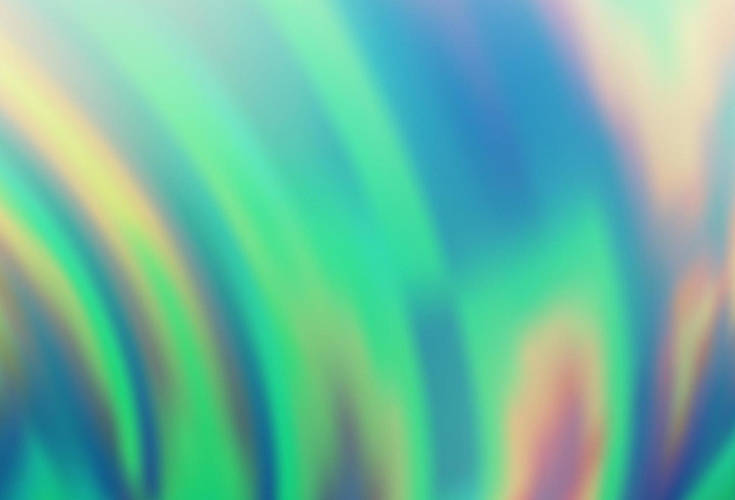 Light Blue, Green vector pattern with curved circles.