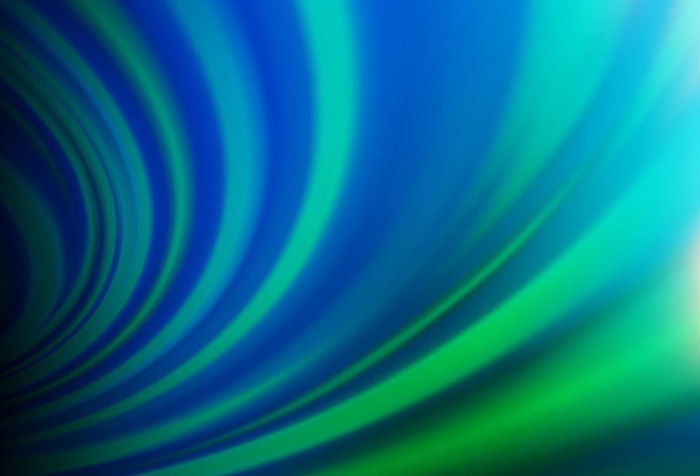 Light Blue, Green vector pattern with liquid shapes.