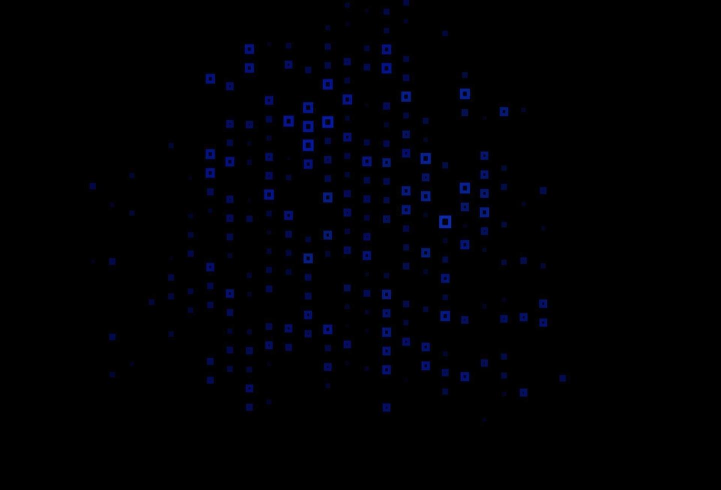 Dark BLUE vector template with rhombus.