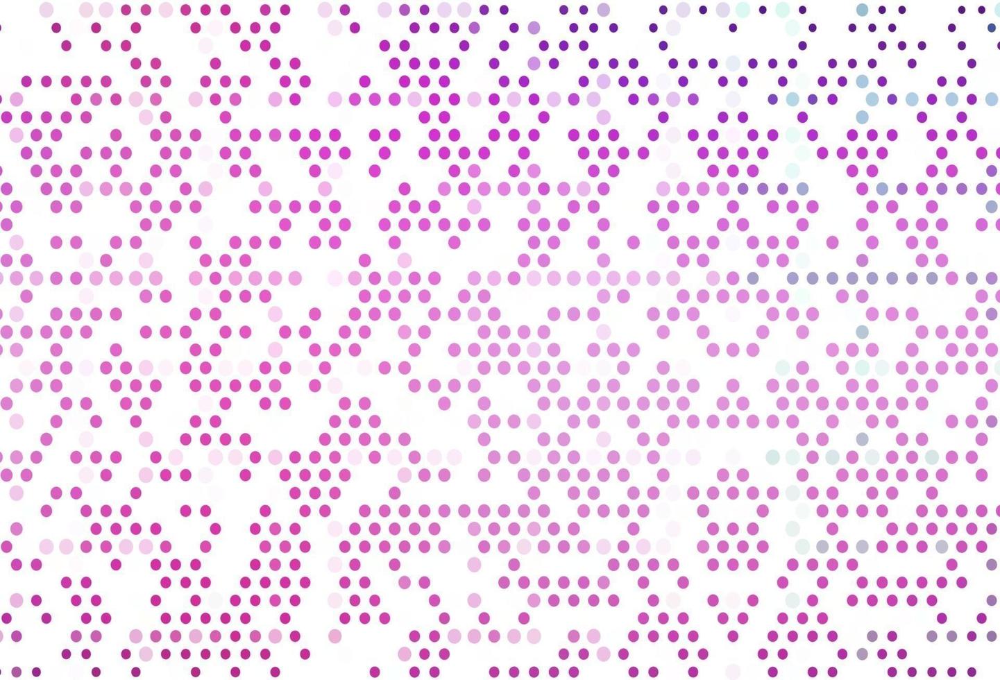 Light Pink, Blue vector template with circles.