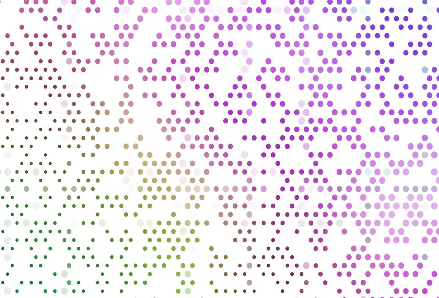 Light Pink, Green vector cover with spots.