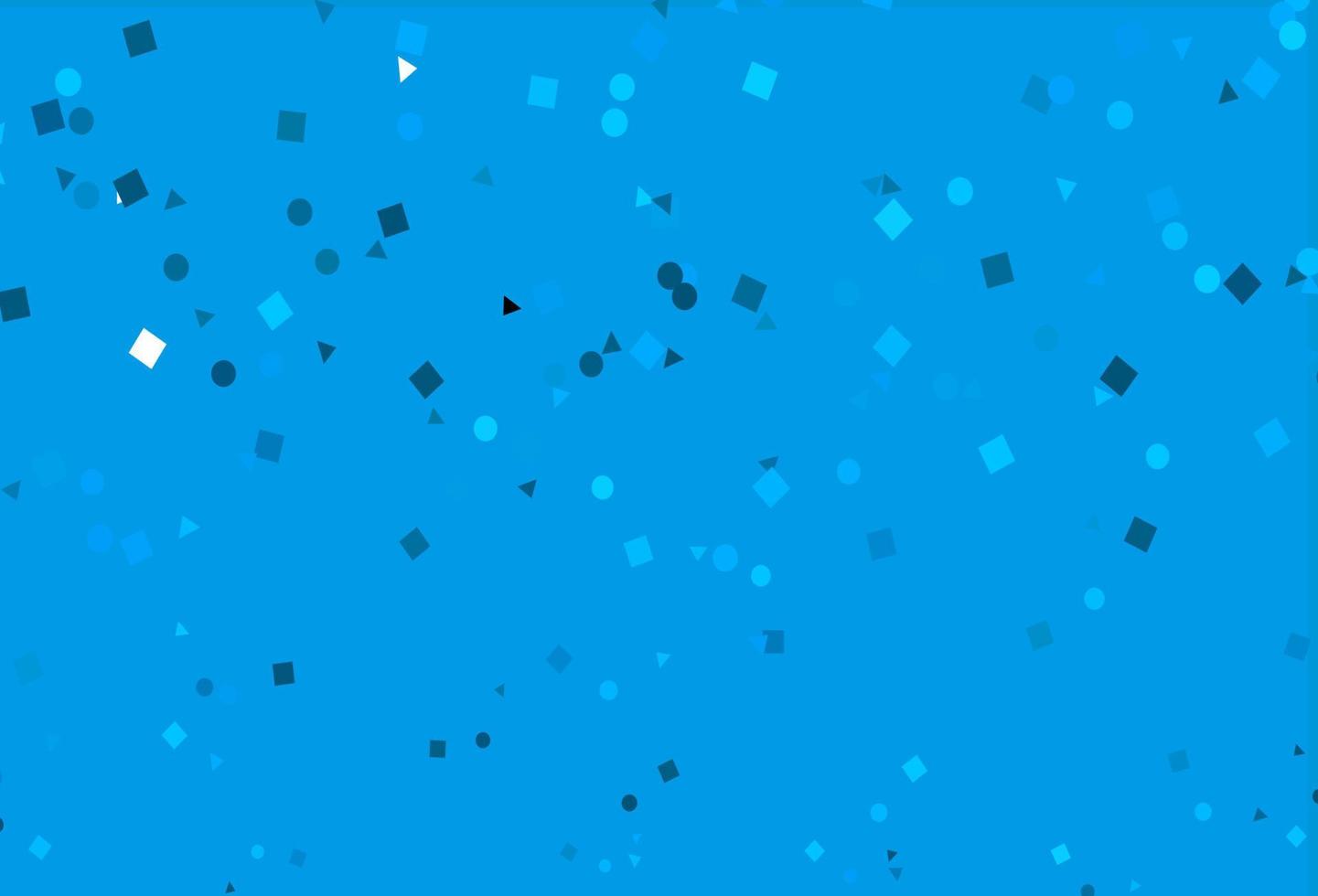 Light BLUE vector backdrop with lines, circles, rhombus.