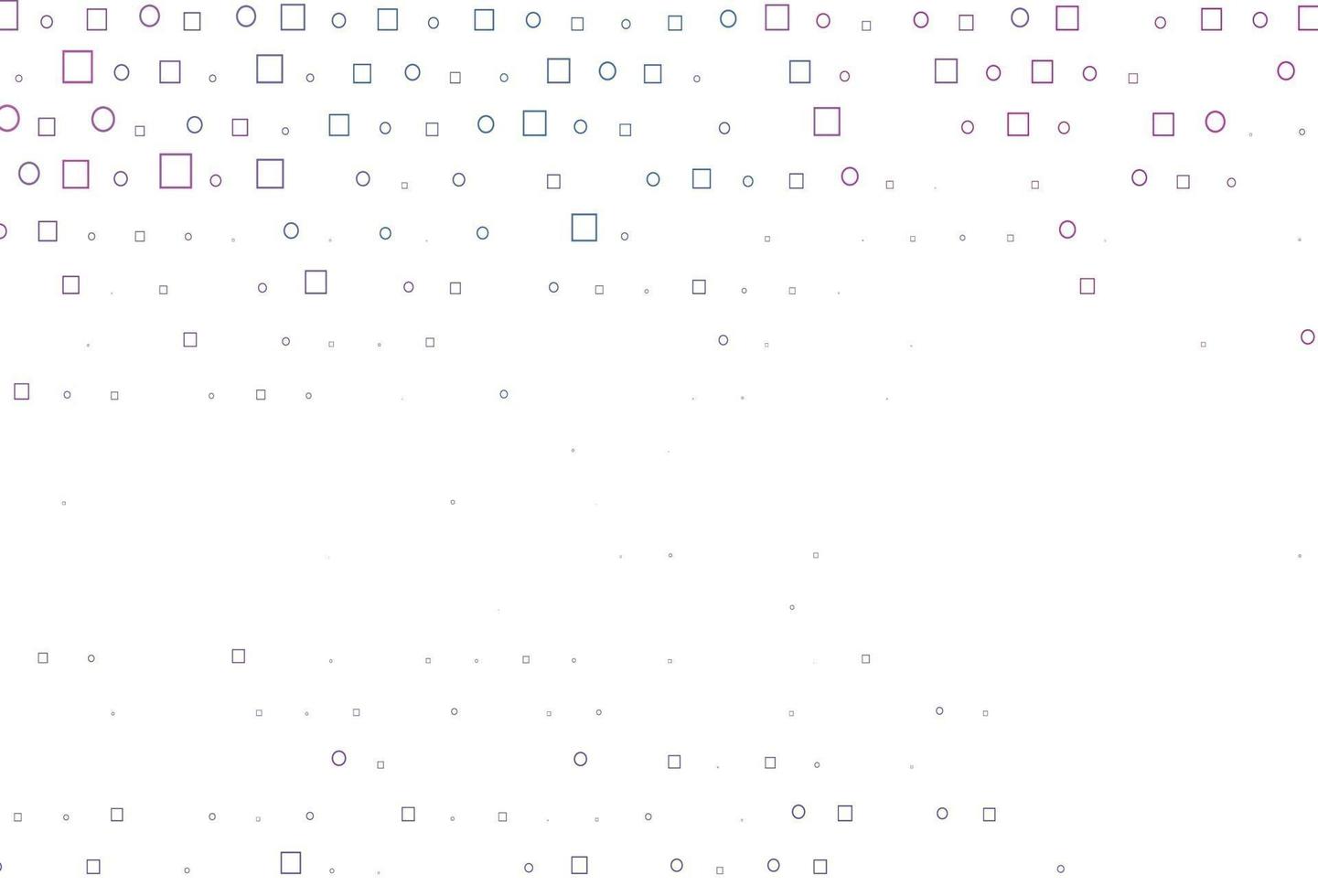 Light Blue, Red vector texture with disks, rectangles.