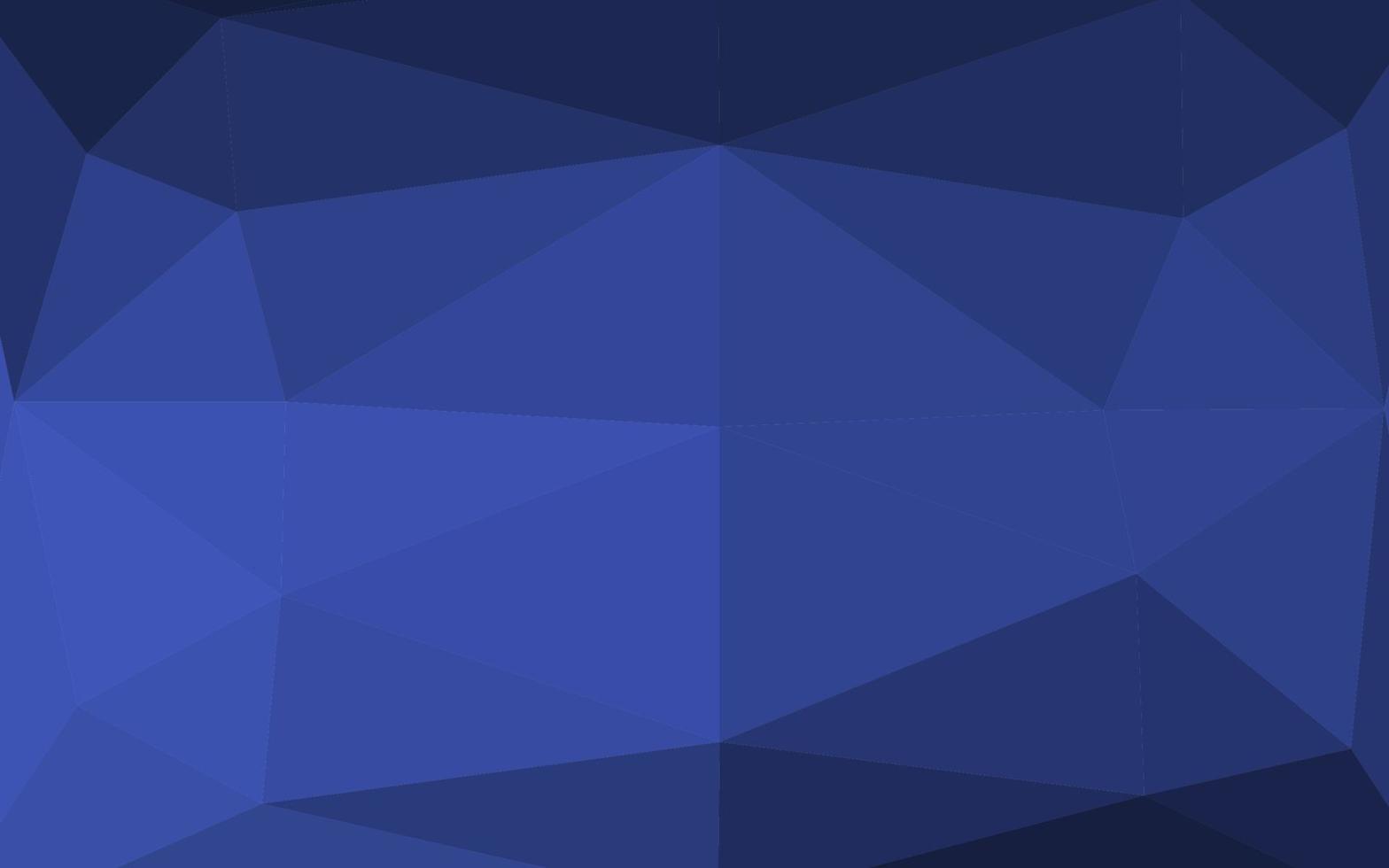 Dark BLUE vector low poly layout.