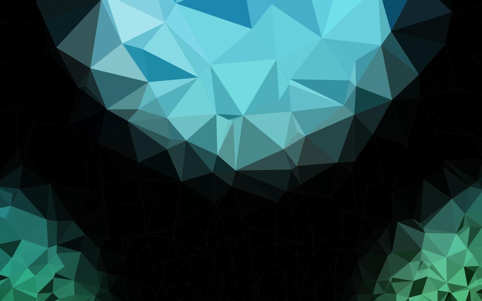Light BLUE vector polygonal pattern.