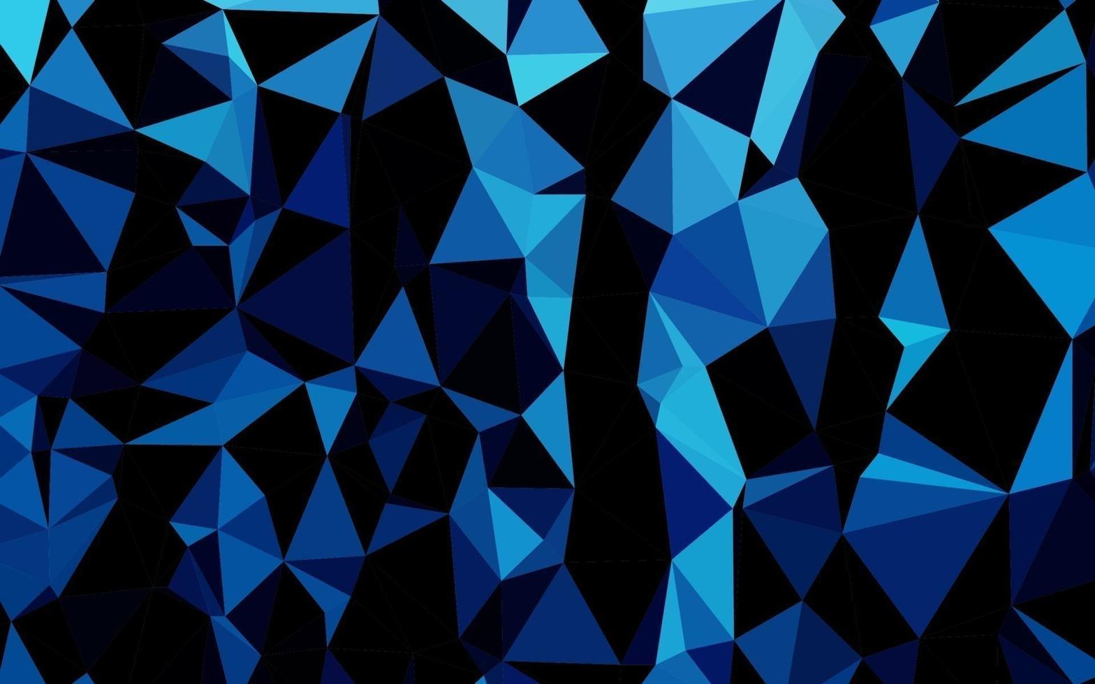 Light BLUE vector polygon abstract backdrop.