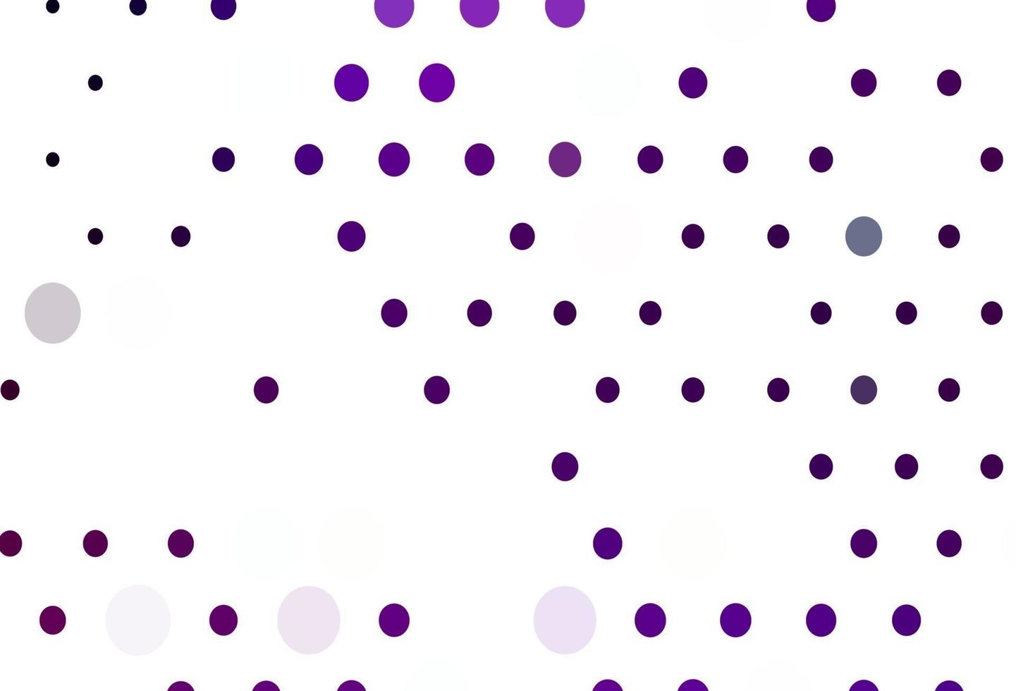 Light Purple vector cover with spots.