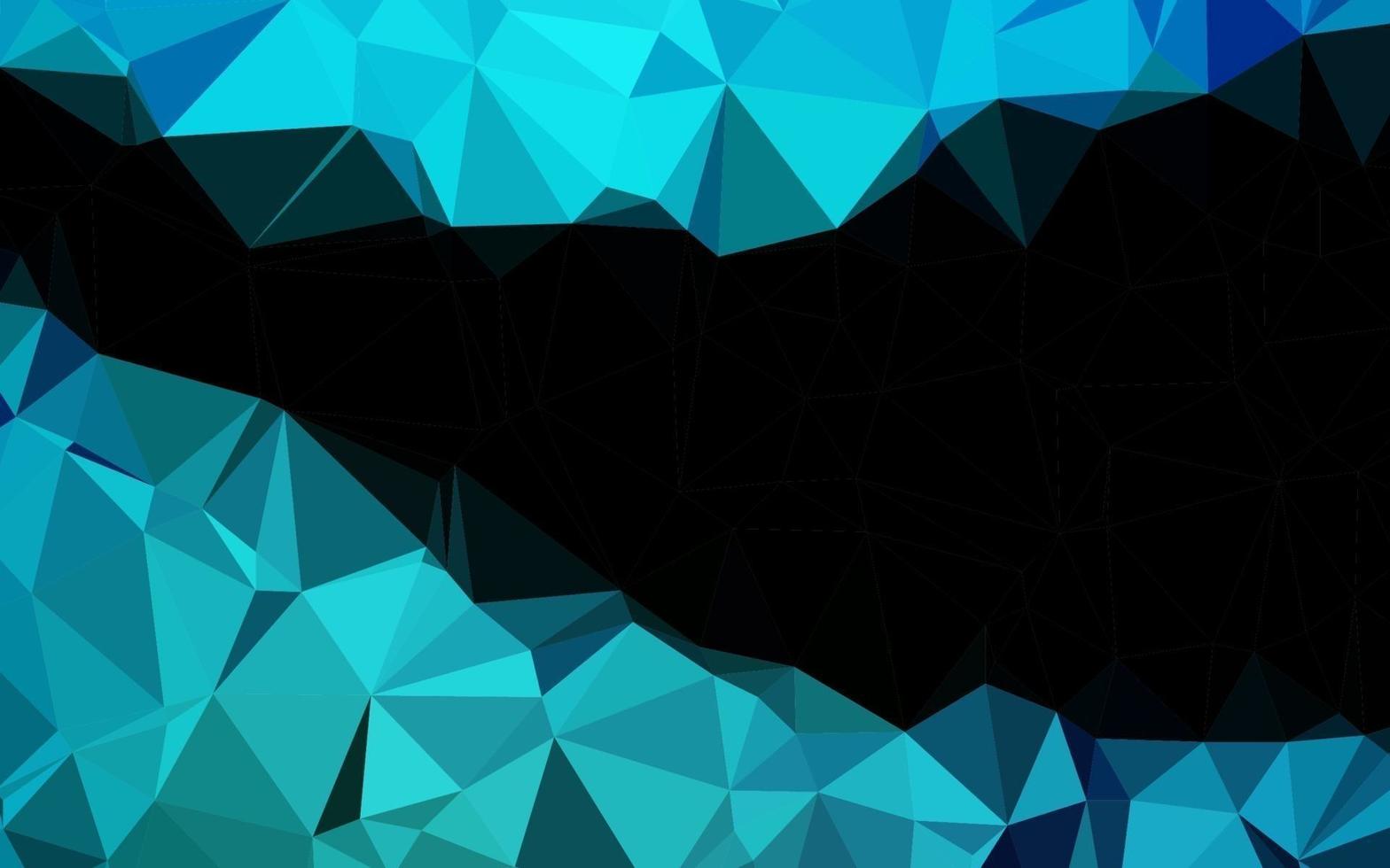 Light BLUE vector abstract mosaic backdrop.